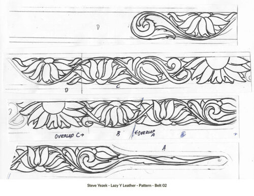 Steve Yezek Belt Pattern 02 – Leather Crafters & Saddlers Journal